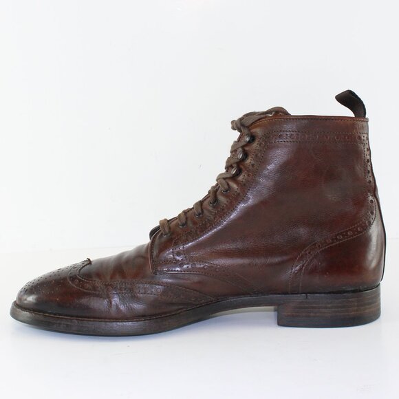 To Boot New York Adam Derrick Leather Oxford Ankle Boot Shoe Mens(US 10.5/EU 44) - Picture 5 of 11